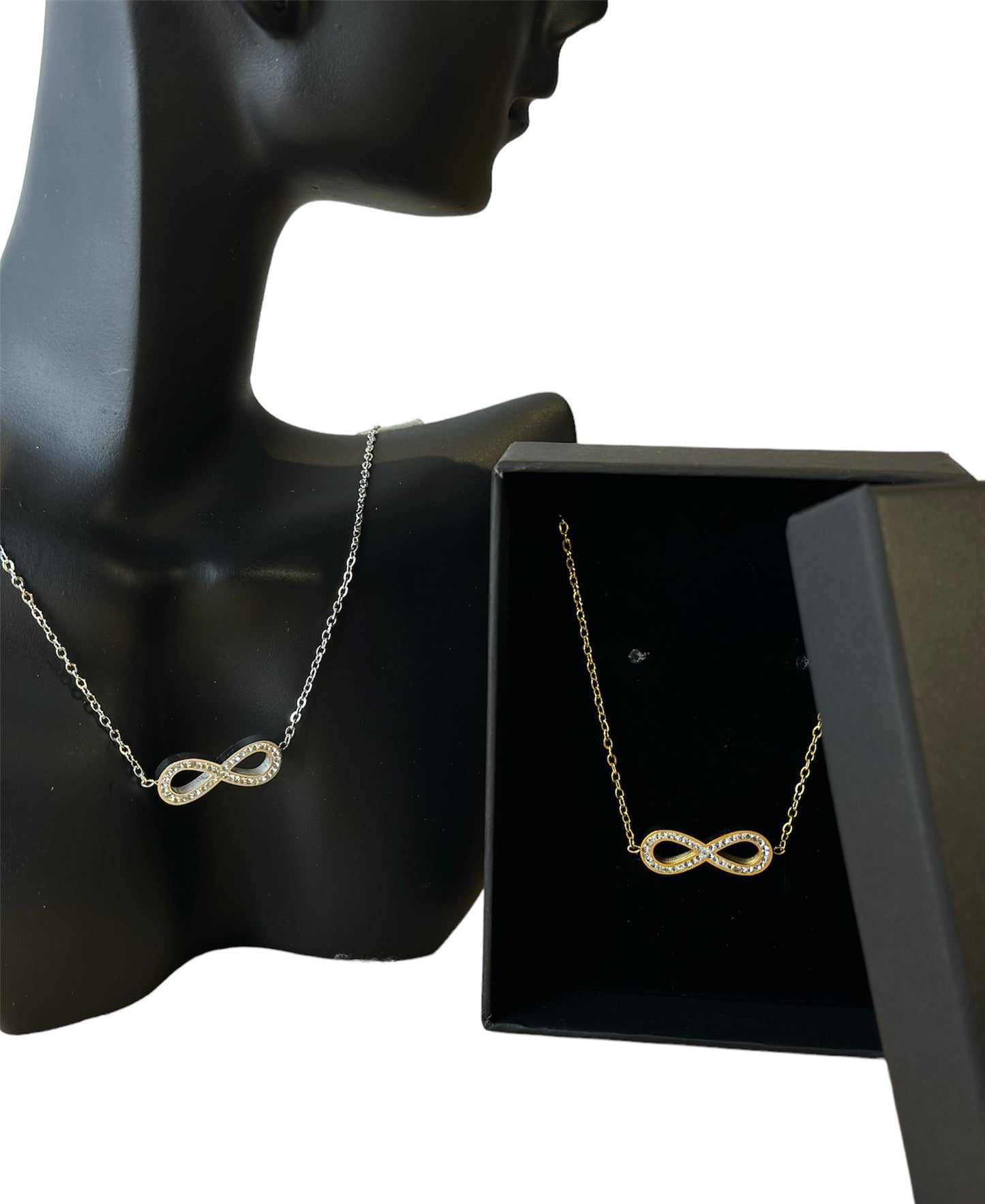 #134 Infinity - Halsband (Silver)