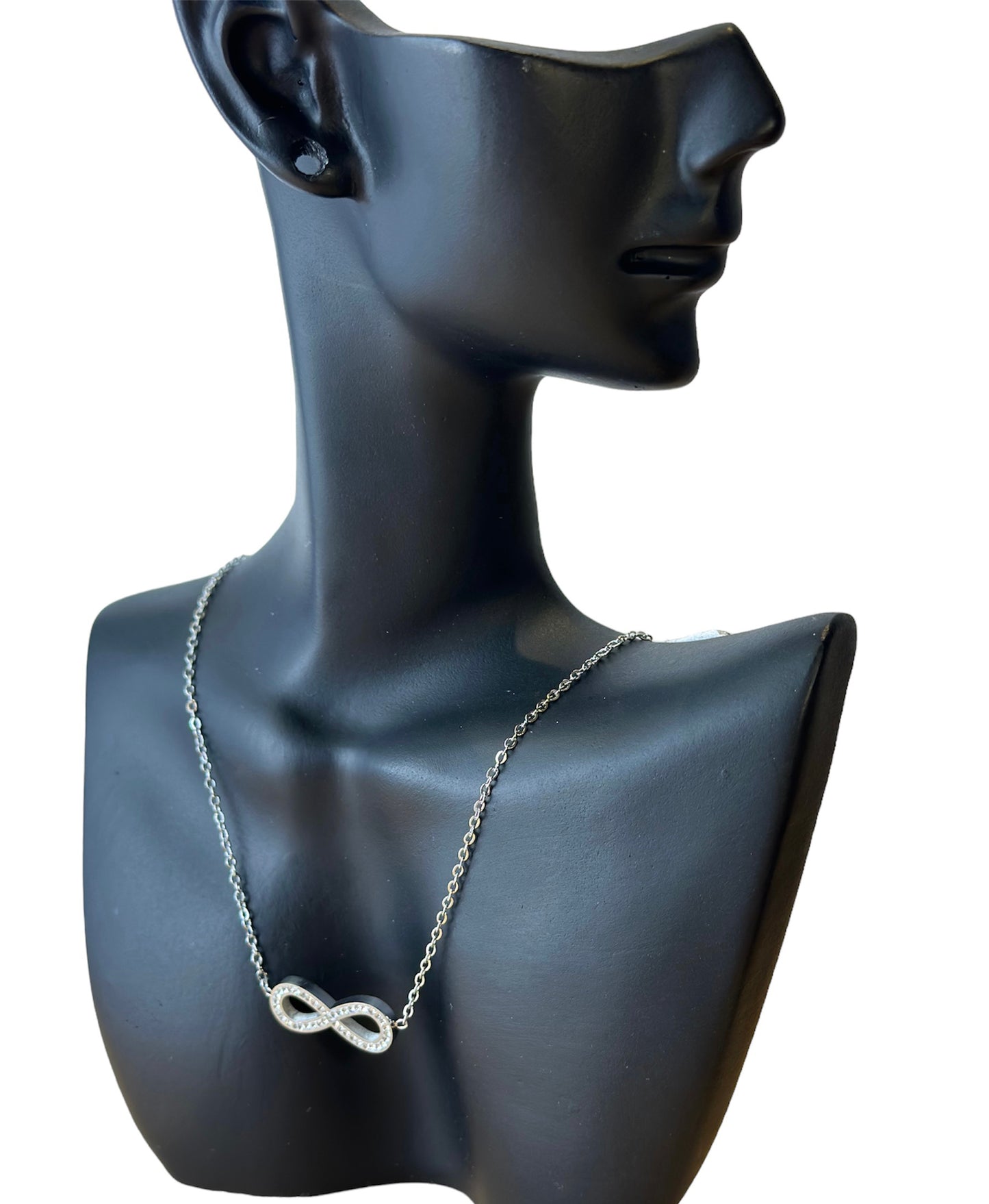 #134 Infinity - Halsband (Silver)