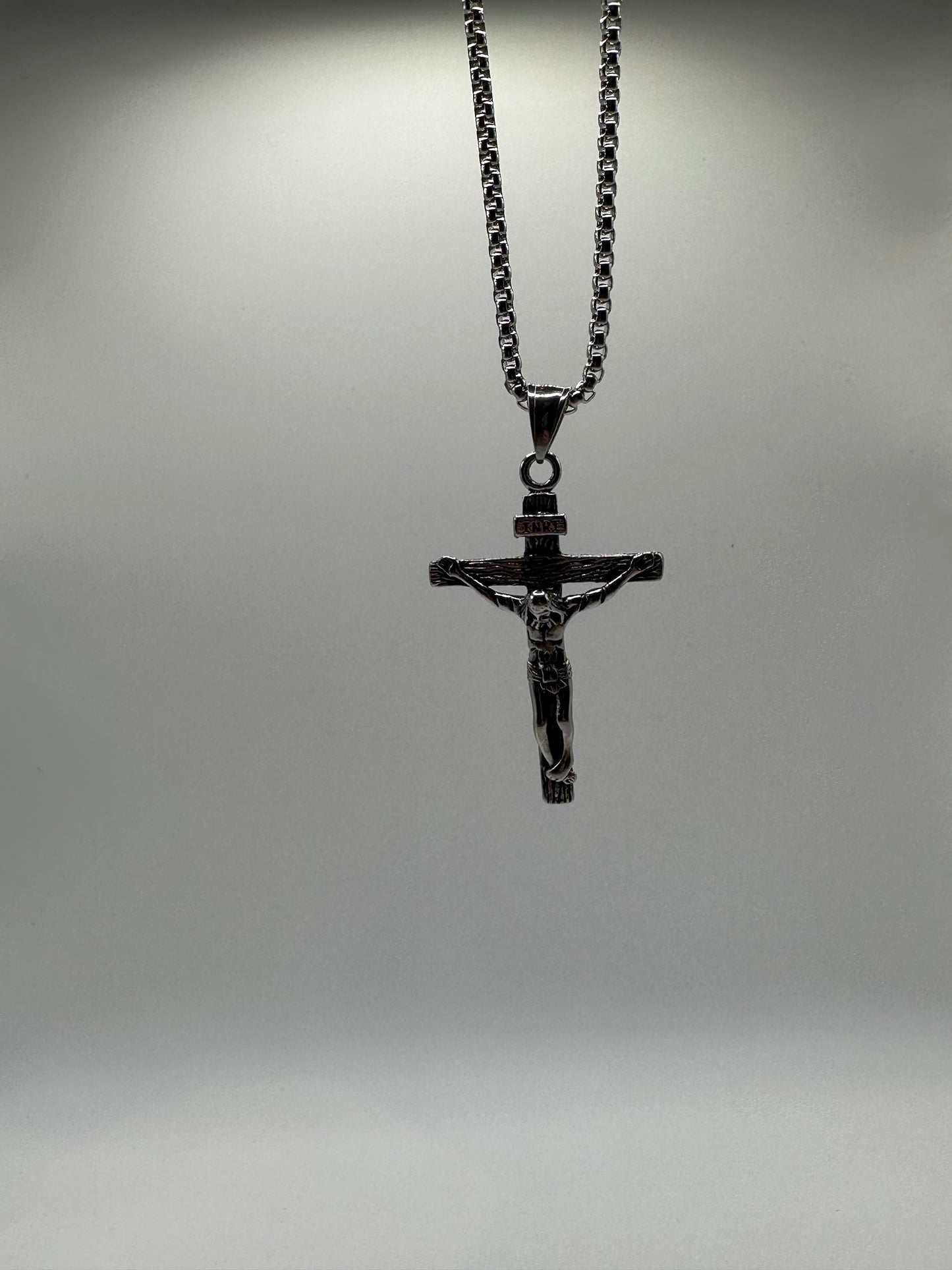 #23 Jesus halsband silver