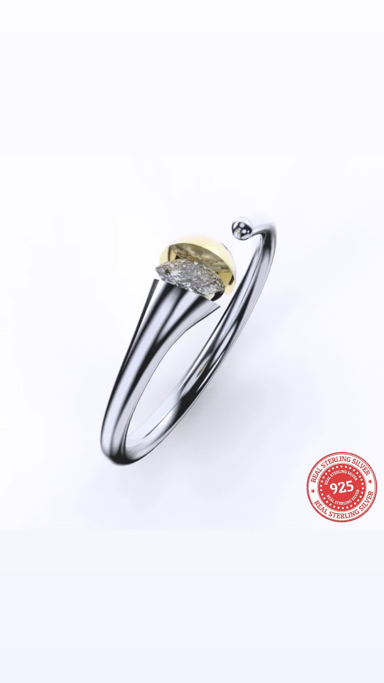 #102 Siérra Special unisize ring S925