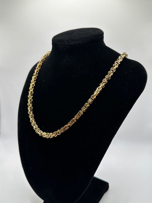 #35 Kejsar Halsband Guld 50cm
